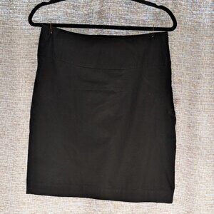 Black Short Lined Skirt